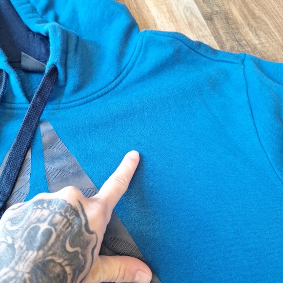 Reebok Hoodie w/Camo Logo Mens XL - Picture 7 of 8